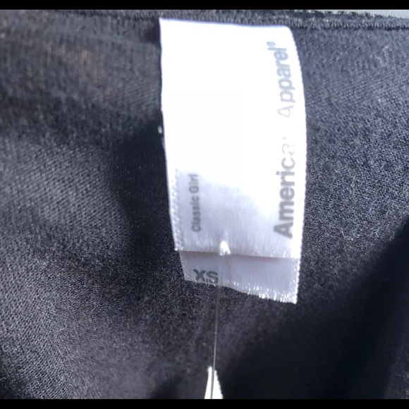 NWT American Apparel Sheer Jersey Chermise - Picture 2 of 3